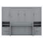 Lit escamotable Murphy avec placard, tiroirs et tablettes-1088093507