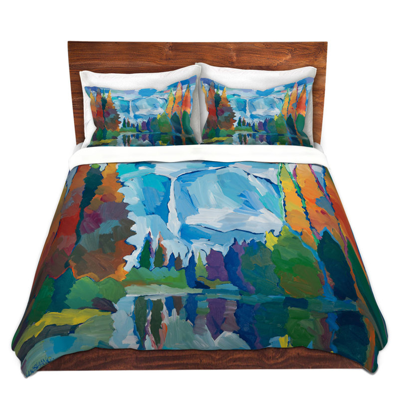 Ensemble de housse de couette window to grandeur, 1 housse de couette grand + 2 taies standards