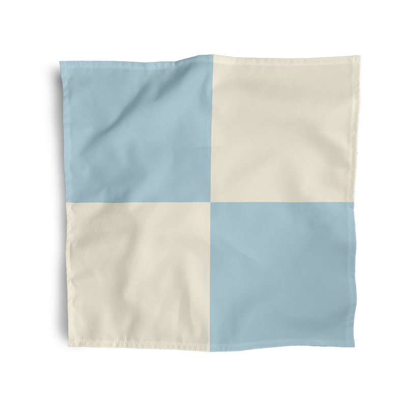 Ensemble de serviettes 4 pièces Holiday Brights, L 18 po x L 18 po, Glaçon