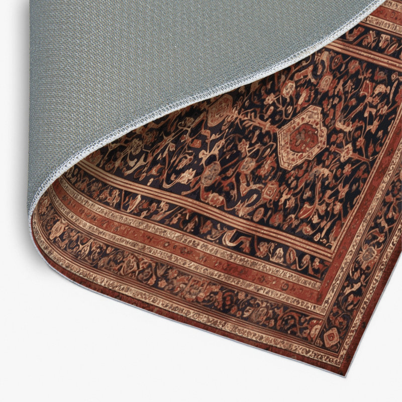 Tapis d'intérieur et d'extérieur brun Persian, Rectangulaire 2 pi x 3 pi