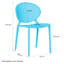 Suze Stacking Patio Dining Side Chair-2092123780