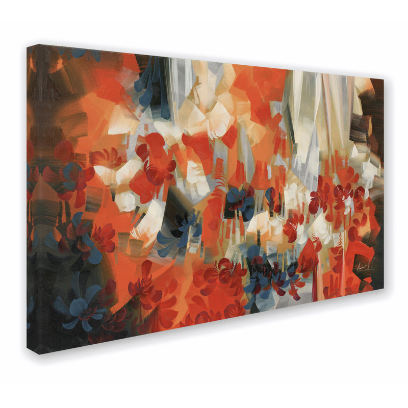 Reproduction d’automne sur toile tendue, H 16 po x l 24 po x P 2 po
