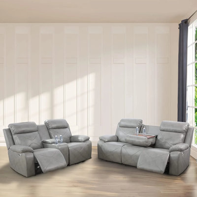 Wilhelmus 2 - Piece Faux Leather Living Room Set by Latitude Run