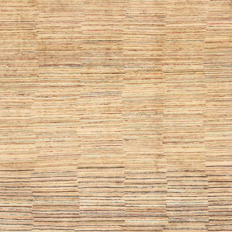 Tapis multicolore à motif abstrait Okanogan, Carré 8 pi