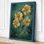 Golden Flowers in Bloom Botanical - Wrapped Canvas-1191301810-1191301820