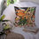 Coussin décoratif intérieur/extérieur en forme de crabe carrée