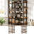 5 Tier Convertible Corner Bookcase