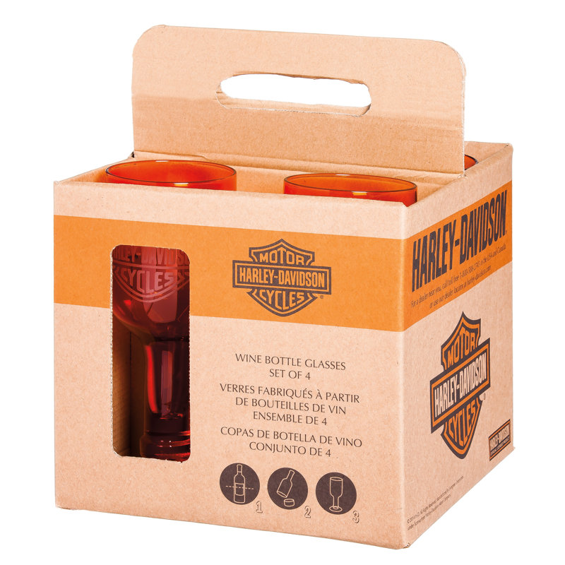À pied en verre 14 oz Harley-Davidson®