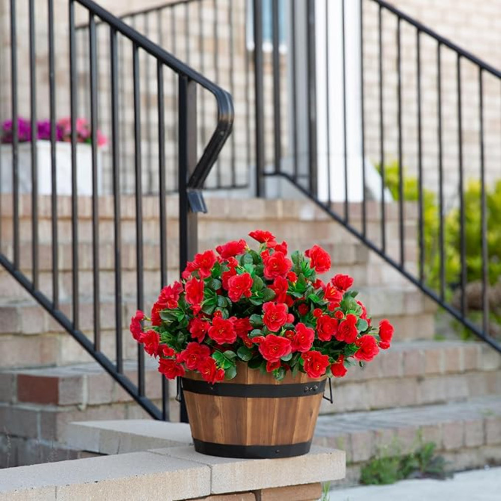 Primrue Artificial Faux Outdoor Outside Flowers Plants For Fall Autumn ...
