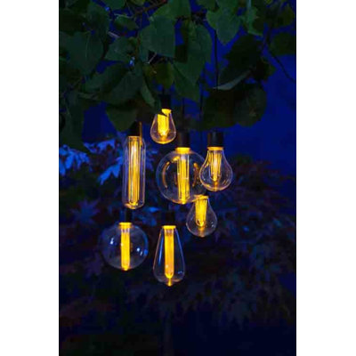 Solar Powered 7 - Bulb Novelty String Light