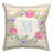 Floral Throw Pillow-219946448