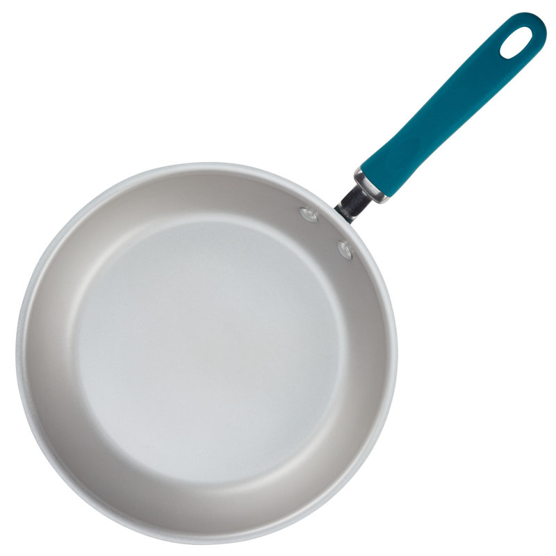 Rachael Ray Create Delicious Aluminum Nonstick Cookware Induction Cookware Set, 13-Piece, Teal Shimmer