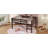 Full Rubber Wood Loft Bed With Ladder,Espresso-1883117770-1883117773