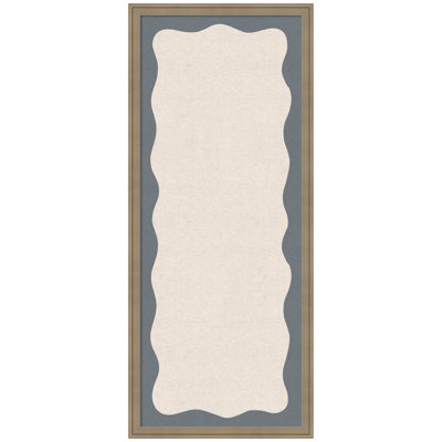 Tableau d'affichage en lin encadré en tissu