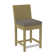 Tabouret de comptoir tissé