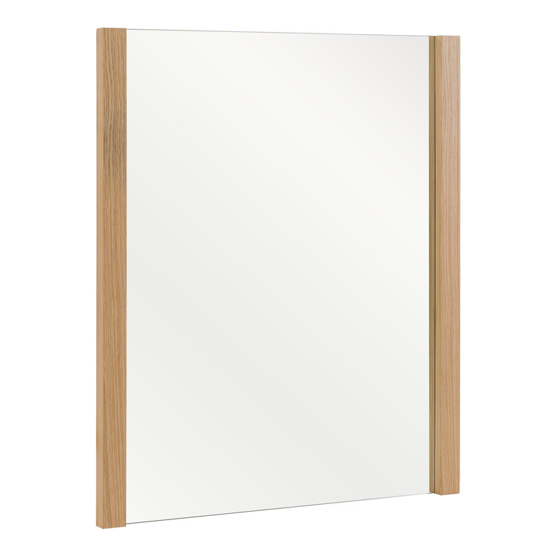 Miroir mural Amalie, Chêne naturel