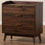 Commode anglaise à 3 tiroirs Anudeep Mid-Century