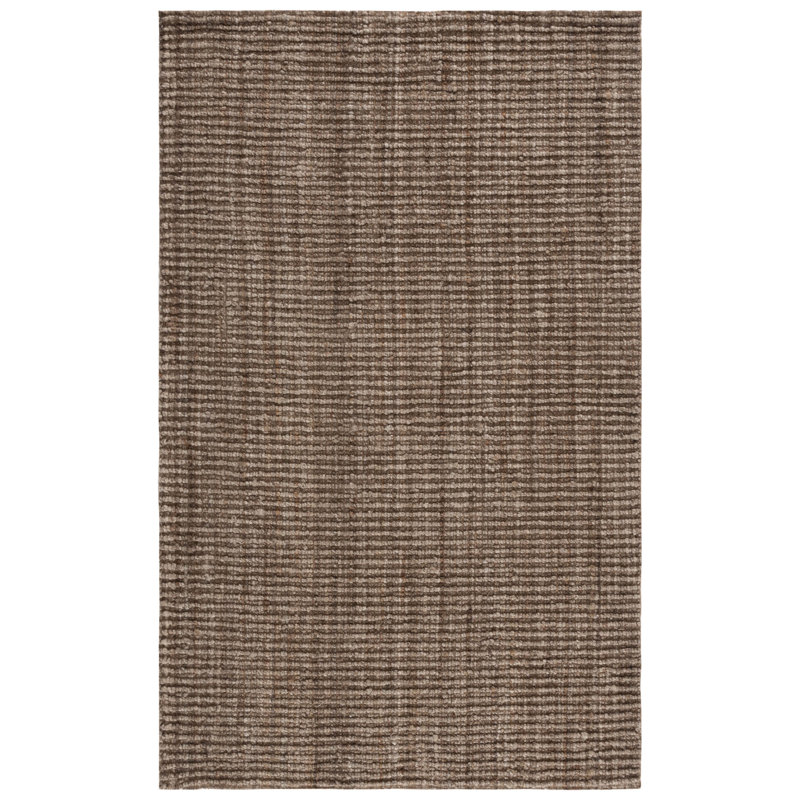 Tapis en jute tissé à la main sans motif Marram, Rectangle 8' x 10'