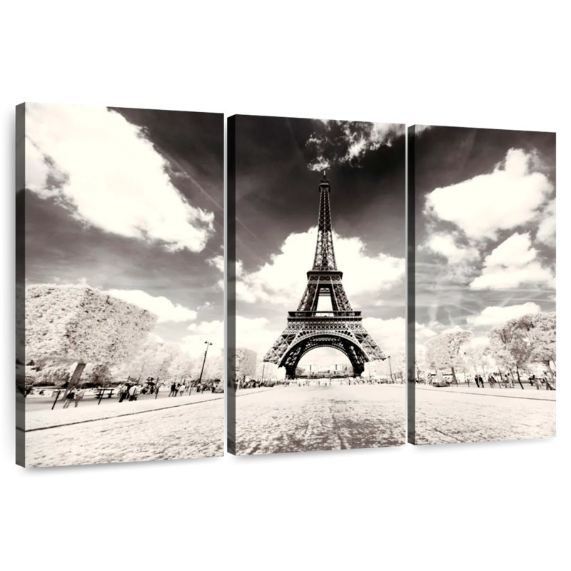 Kavia His Majesty Eiffel, 42" H x 65" W