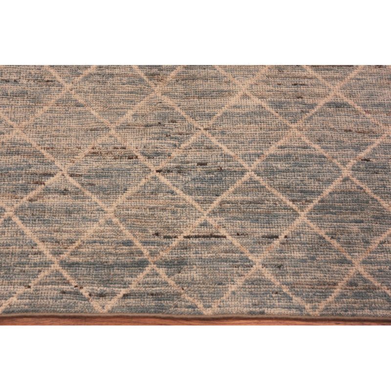 Nazmiyal Collection Modern Moroccan Runner Rug