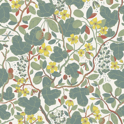 Wesler Floral Wallpaper