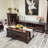 Retro American style solid wood coffee table-107264278