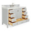 Ensemble de meuble-lavabo simple Cambridge-110870683-134281922-134281927