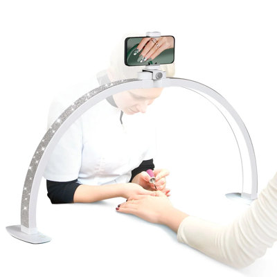 Lavinda Large Half Moon Light For Nail Desk, 29'' | Ubuy