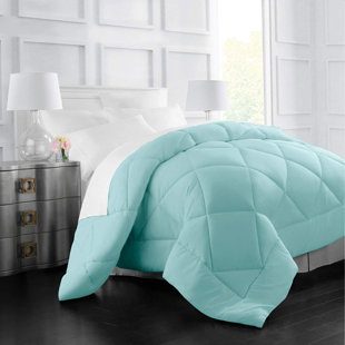 Édredon en duvet synthétique italien Luxury 2100 Series, simple, blanc