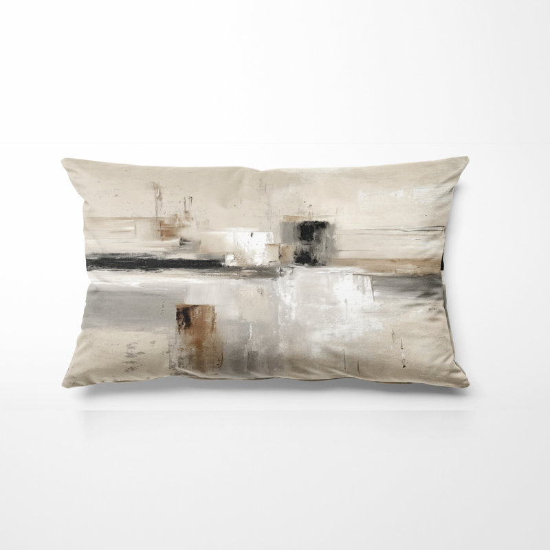 Coussin Cubism, H 12 po x l 20 po