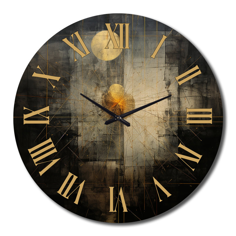 Horloge murale pleine lune se levant, Grand