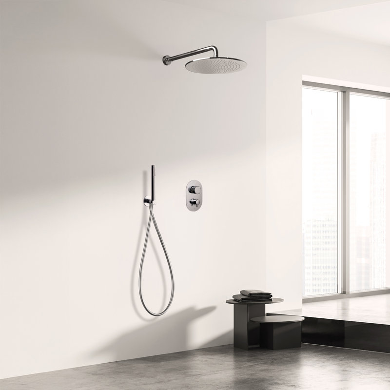 Ensemble de douche complet Primo, Chrome poli