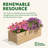Greenes Fence Cedar Wood Planter Box Wood Planter Box-88421366