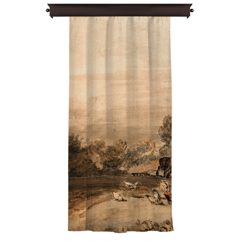 Rideau en polyester Brisco