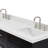 Hamlet 67'' Double Bathroom Vanity with White Quartz Top-93068166