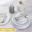 Assiettes jetables pour 100 invités (ensemble de 600)-116508731