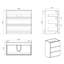 3 armoires de rangement pour salle de bain - noyer, maximise le rangement, sol en noyer-29188752