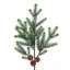 Blue Noble Fir Spray, 33 in