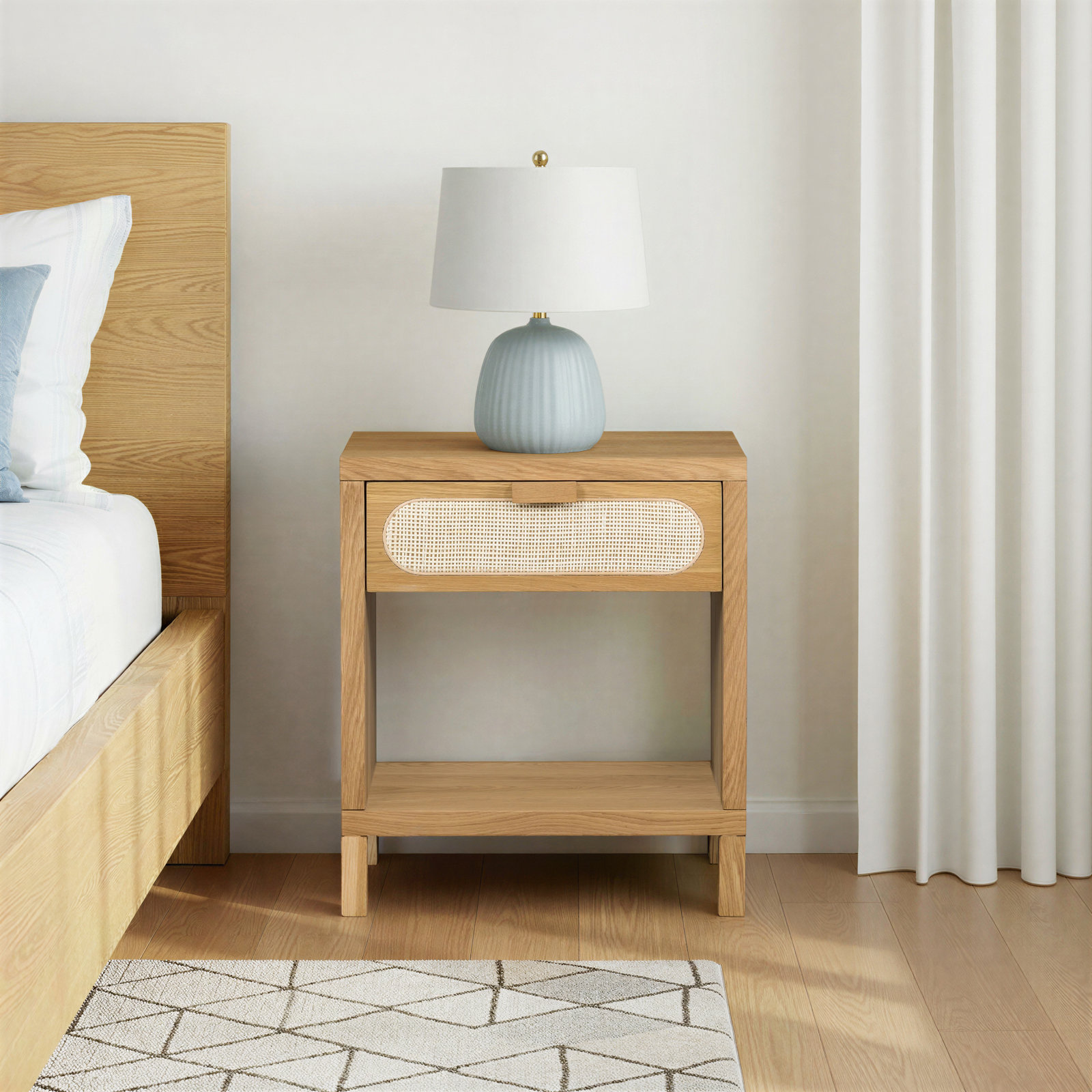 Macneil 1 - Drawer Nightstand