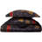 7-Piece Palace Dragon Black Gold Red Jacquard Comforter Set-920824044