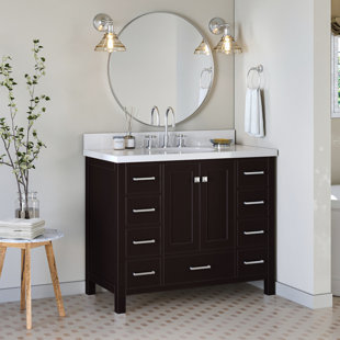 Tall Freestanding Bathroom Storage Cabinet With Drawers And Adjustable  Dividers, White - ModernLuxe