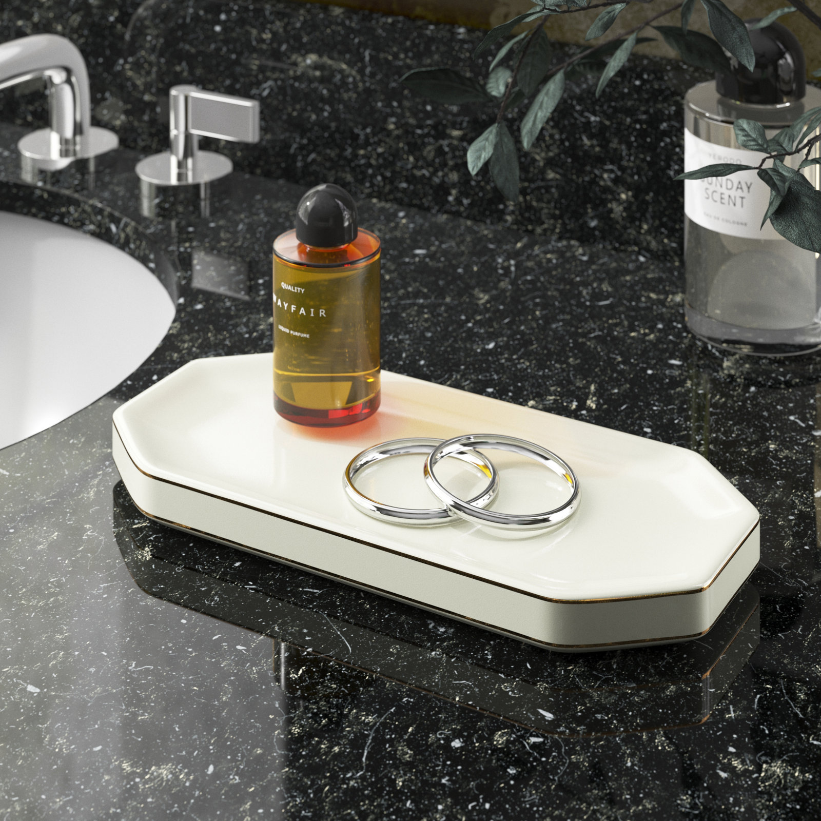 Glennon Bathroom Tray