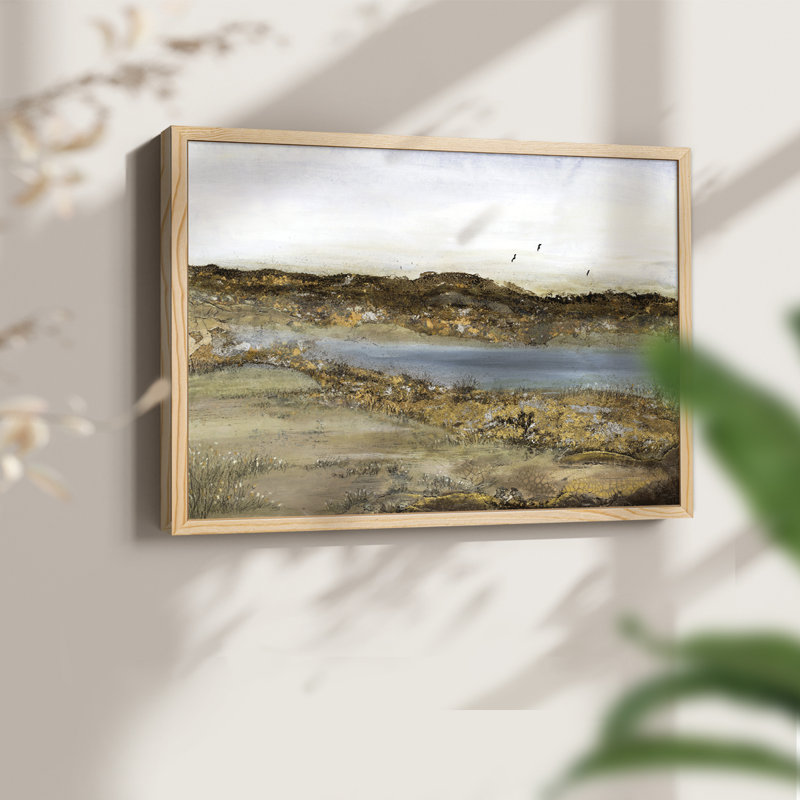 RETREATING WITHIN -Framed Print - Restickable, 8" H x 10" W, Natural