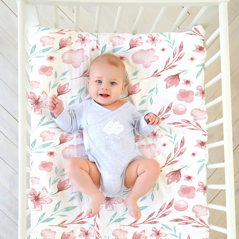 Mini-draps-housses pour lit de bébé Eustachia