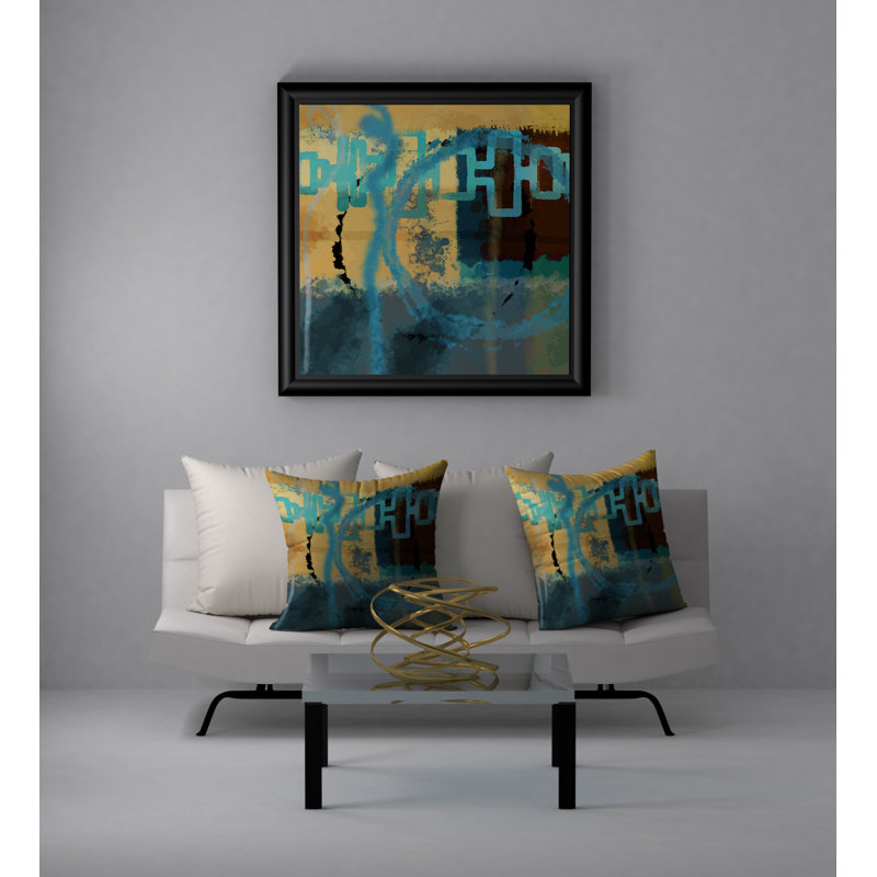 Reversible Throw Pillow, 20" x 20"