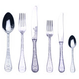 Casablanca 36 - Piece Stainless Steel Flatware Set - Service for 6