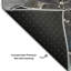 Tapis bleu marine 9 pi x 12 pi lavable à la machine Premium Cerrito AMF503-103838138