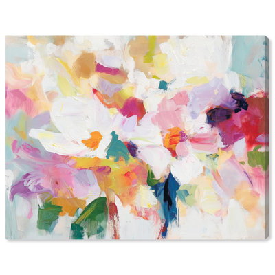 Bold Brushstroke II Canvas Abstracts by