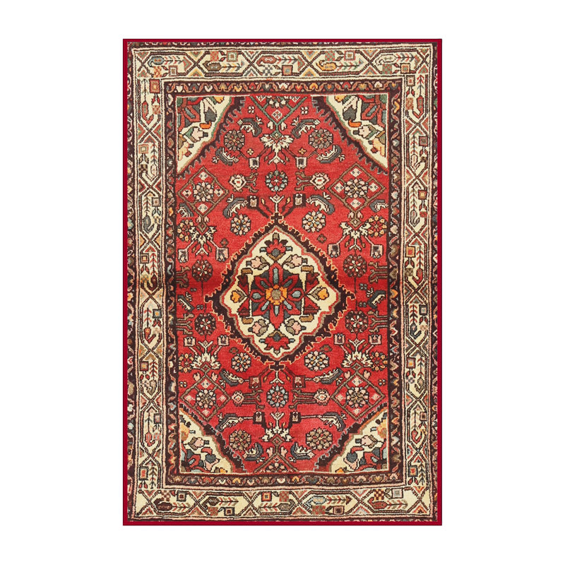 Hamaad Oriental Indoor Rug, Rectangle 5' x 7'