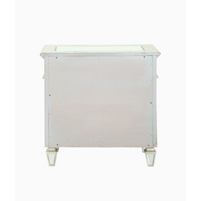 Table de chevet avec miroir